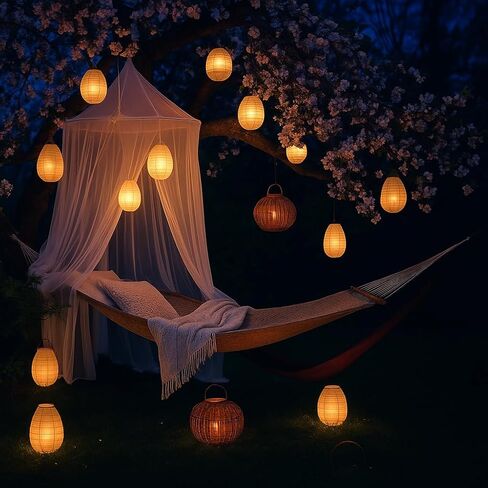 Large Mosquito Net for Bed or Outdoor Patio | 5FT Diameter Top Ring | Wide Base Bed Canopy | Insect & Bug Netting for Bedroom, Garden & Terrace in Kuwait