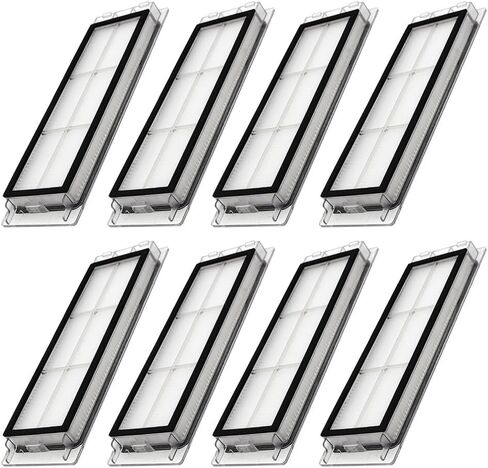 Filters Compatible with Roborock S6 S5 S4 E35 E25 E20, 8-Pack | HEPA Filter for S6 MaxV/Pure, S4 Max, E5, E4 Robot Vacuum Replacement Parts Accessories in Kuwait
