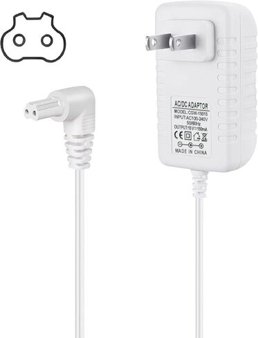 15V Charger for Black and Decker Dustbuster Handheld Vacuum HHVI315JO42 HHVI325JR22 HHVI320JR02 HLVA315J22 HLVB315JA26 90627870 S003AQU1500015 White (Incompatible with 12V/14V/18V/23V Devices) in Kuwait