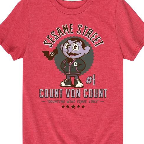 Sesame Street - Count Von Count - Toddler and Boys Short Sleeve Tee in Kuwait