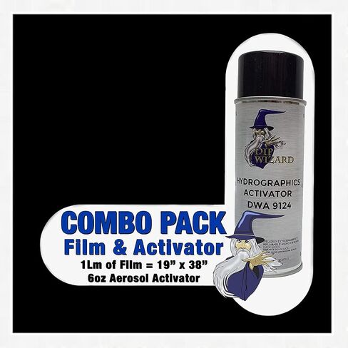 Hydrographic Film Dense Camouflage Camo Activator Combo 6oz dip Wizard Hydro dip Dipping in Kuwait