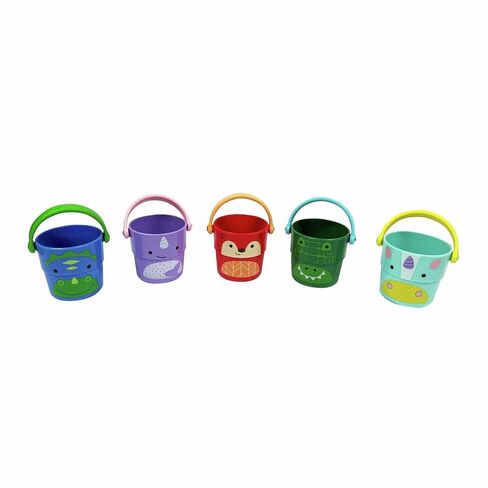 Skip Hop Zoo Stack and Pour Buckets, Rinse Cups, Multi in Kuwait