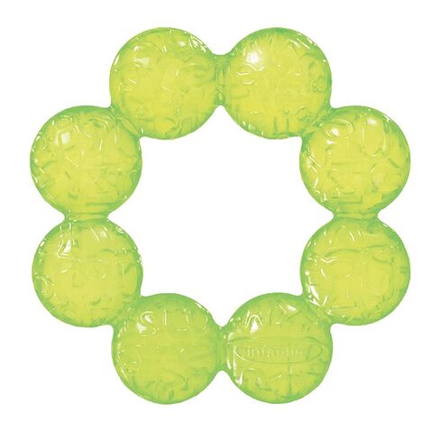 Infantino Water Teethers, Cooling & Massaging Relief, Lime/Pink, 3-Pack in Kuwait