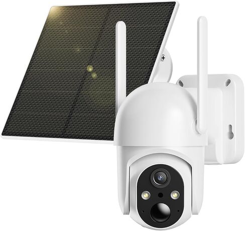 Ebitcam 4G LTE Cellular Security Camera Includes SIM Card(Support Verizon/AT&T/T-Mobile), 2K Solar Outdoor Cam Wireless Without WiFi Needed, 360° Live View, Color Night Vision in Kuwait