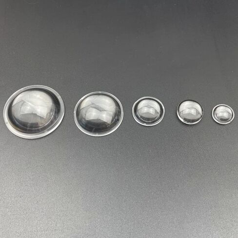 PMMA Convex Lens 10-38mm(1pcx10mm biconvex) in Kuwait