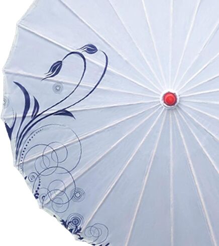 32 Inch Chinese Style Oiled Paper Umbrella Oil Paper Parasol for Stage Scenes Music Festivals Party Favors Film Photography, Style C in Kuwait