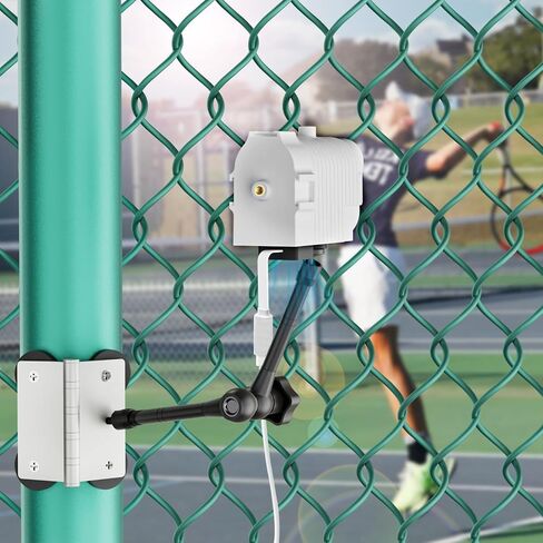 3 في 1-سياج مغناطيسي مع ظل لبدء Mevo ، علبة مقاومة للطقس مع مروحة USB ، تبقي Mevo بدءًا من درجة الحرارة أثناء تسجيل البيسبول والكرة اللينة والتنس in Kuwait