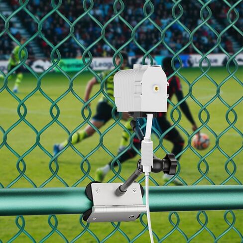 3 في 1-سياج مغناطيسي مع ظل لبدء Mevo ، علبة مقاومة للطقس مع مروحة USB ، تبقي Mevo بدءًا من درجة الحرارة أثناء تسجيل البيسبول والكرة اللينة والتنس in Kuwait
