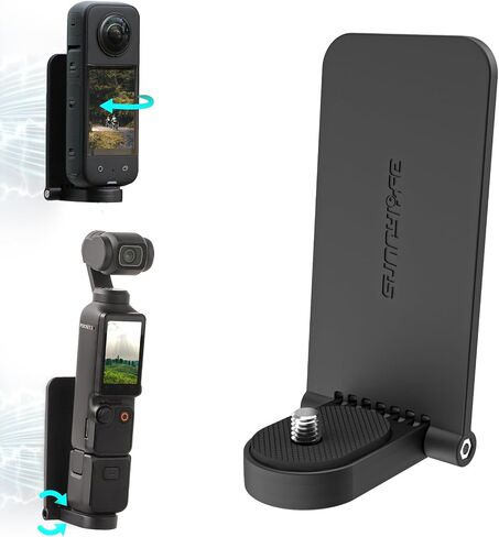Magnetic Mount Stand Compatible with Insta360 X4/X5, with 1/4″ Screw Action Camera Accessories for Insta 360 x5/x4/x3/DJI Osmo Pocket 3/4/GoPro Hero 13/12 Quick Fixation in Kuwait