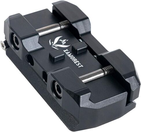Picatinny Arca Swiss Plate, 2.75 Picatinny Arca Rail Mount for Rifle Tripod Ballhead Quick Release Plate, Aluminum Arca Plate Compatiable RRS Dovetail, Suitable for QD Sling in Kuwait