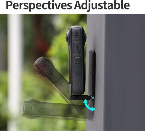 Magnetic Mount Stand Compatible with Insta360 X4/X5, with 1/4″ Screw Action Camera Accessories for Insta 360 x5/x4/x3/DJI Osmo Pocket 3/4/GoPro Hero 13/12 Quick Fixation in Kuwait
