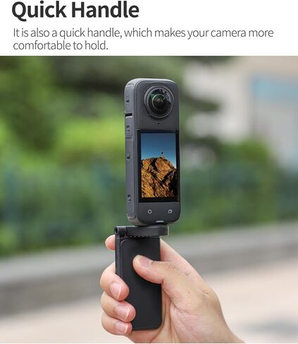 Magnetic Mount Stand Compatible with Insta360 X4/X5, with 1/4″ Screw Action Camera Accessories for Insta 360 x5/x4/x3/DJI Osmo Pocket 3/4/GoPro Hero 13/12 Quick Fixation in Kuwait