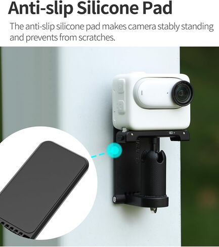 Magnetic Mount Stand Compatible with Insta360 X4/X5, with 1/4″ Screw Action Camera Accessories for Insta 360 x5/x4/x3/DJI Osmo Pocket 3/4/GoPro Hero 13/12 Quick Fixation in Kuwait