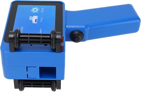 Handheld Inkjet Printer Portable, 4.3in Touch Screen Mini Handheld Printer, 600DPI Cartridge Free QR Code Barcode Printer for Wood Plastic Fabric Leather, 1500mAh Type C Charging in Kuwait