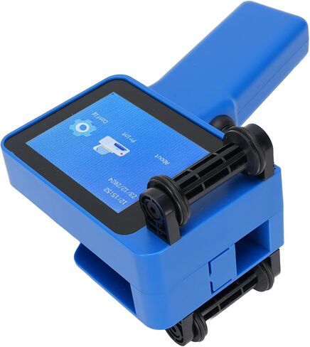 Handheld Inkjet Printer Portable, 4.3in Touch Screen Mini Handheld Printer, 600DPI Cartridge Free QR Code Barcode Printer for Wood Plastic Fabric Leather, 1500mAh Type C Charging in Kuwait