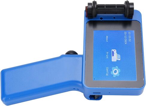 Handheld Inkjet Printer Portable, 4.3in Touch Screen Mini Handheld Printer, 600DPI Cartridge Free QR Code Barcode Printer for Wood Plastic Fabric Leather, 1500mAh Type C Charging in Kuwait