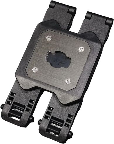 Camera Mount - Compatible with Axon Body Cameras 2/3/4, Lightweight Aluminum Alloy Construction, Suitable for Uniforms (Dual) in Kuwait