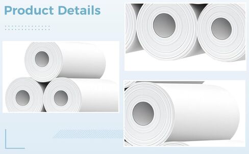 15 Rolls Instant Camera Paper Refill for Youngster Cameras, 2.2 x 1 in, 57 x 25 mm Thermal Print Paper Rolls, White, Smooth Printing, Widely Compatible in Kuwait