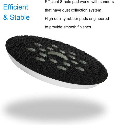 5 in. Hard Hook & Loop Sander Backing Pad for Bosch ROS20VSC, ROS20VSK, ROS20, ROS20VS, ROS10 Random Orbit Sander in Kuwait