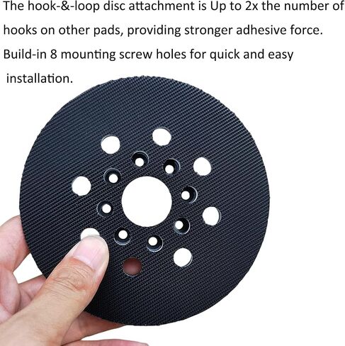 5 in. Hard Hook & Loop Sander Backing Pad for Bosch ROS20VSC, ROS20VSK, ROS20, ROS20VS, ROS10 Random Orbit Sander in Kuwait