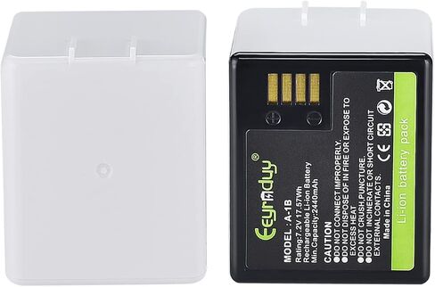 A-1B Battery Replacement for arlo Pro,Pro 2 Camera VMA4400 2440mAh Rechargeable Lithium-ion Batteries 7.2V/17.57Wh (2 Pack) in Kuwait