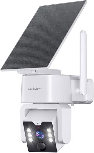 Security Cameras Wireless Outdoor, 500GB Local Stroage, No Subscription, WiFi/5G/2.4G, Solar Outdoor Camera Wireless Home Security Camera System with 4 Cam-Kit 4MP, 360° View, Color Night Vision in Kuwait
