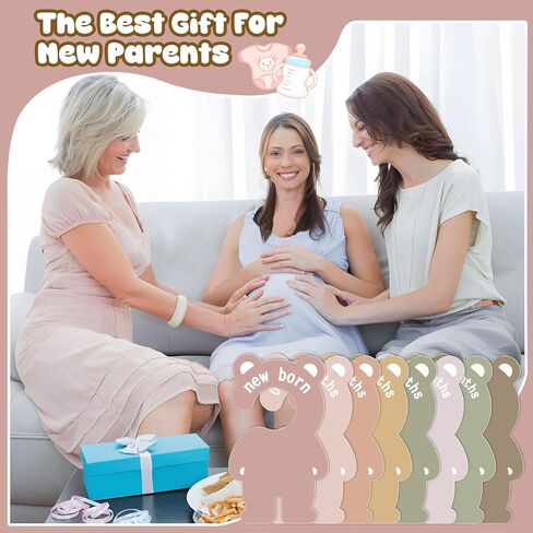 Baby Closet Dividers Baby Clothes Organizer Nursery Closet Size Dividers Double Sided Baby Clothes Hanger Size Organizer Nursery Clothes Separator from Newborn to 24+ Months for Baby Clothes Storage in Kuwait