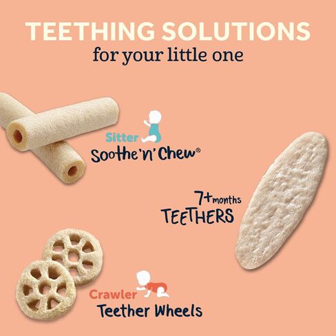 Gerber Teethers, Banana Peach, 1.7 oz, 12 count Box in Kuwait