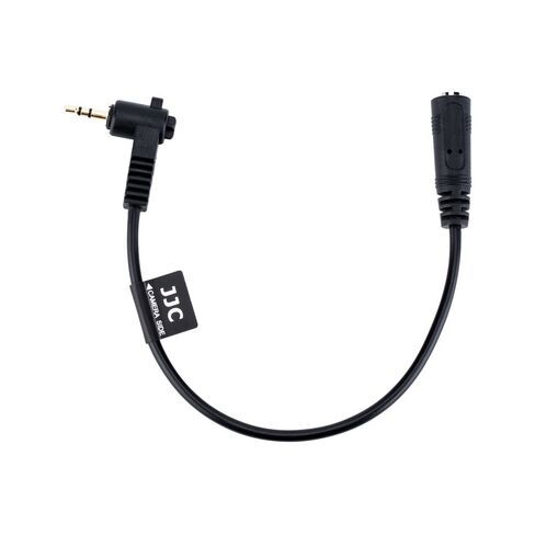 JJC 3.5mm to 2.5mm Shutter Remote Cable for Fuji X-E5 X-M5 X-T50 GFX100RF | 3.5mm TRS Male to 2.5mm Female, for Fujifilm XE5 XM5 XT50 GFX 100S II GFX100 II Cameras, Allows to Connect Fuji RR-100 Remote in Kuwait