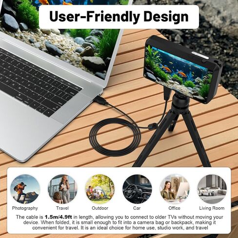 Zosvoses VMC-MD3 USB Data and Charger Cable Compatible with Sony Cyber-Shot DSC-W350 W360 W380 W390 W560 W570 WX7 WX9 WX30 H70 TX100 TX66 Digital Camera, 4.9ft in Kuwait