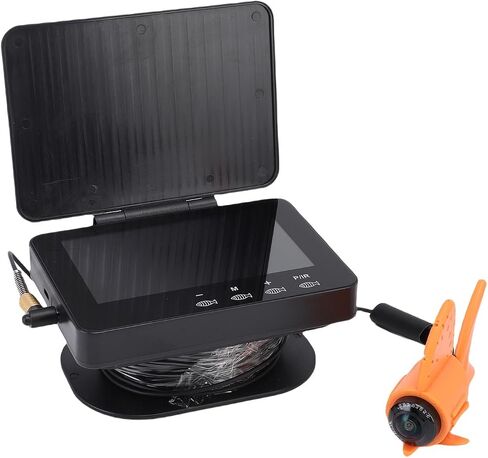 Fabater Ice Fishing Camera with 4.3" HD and 195° Wide Angle for Boat Use, 30m Fish Finder Cable in Kuwait