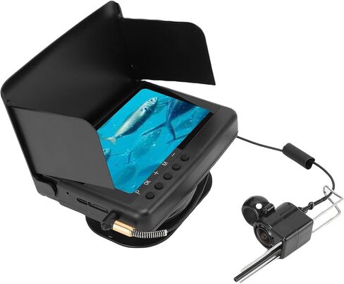 Fabater Underwater Fishing Camera HD 5MP 1080P with 220° Wide Angle for Ice Fishing 5 Inch Display in Kuwait
