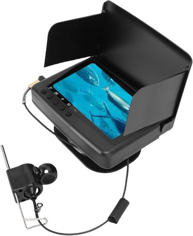 Fabater Underwater Fishing Camera HD 5MP 1080P with 220° Wide Angle for Ice Fishing 5 Inch Display in Kuwait