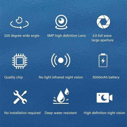 Underwater Fishing Camera, 1080P HD with 4.3in Screen, 220 Wide | Black ABS aluminum, 1080P 500W sensor, 2000cd bright 4.3in display, 100kg tensile cable, 12hr battery for ice fishing in Kuwait