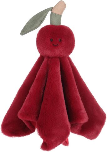 Apricot Lamb Cherry Blanket Soft Loveys for Babies Security Blanket 13.8'' in Kuwait