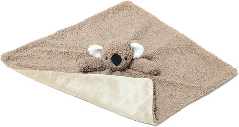 Baby Brown Koala Soft Stuffed Animal Security Blanket, Plush Koala Character Lovey Blanket, Baby Shower/Nursery Gift, Newborn Infant Toddler Snuggle Blankie for Boys Girls, 14 Inches in Kuwait