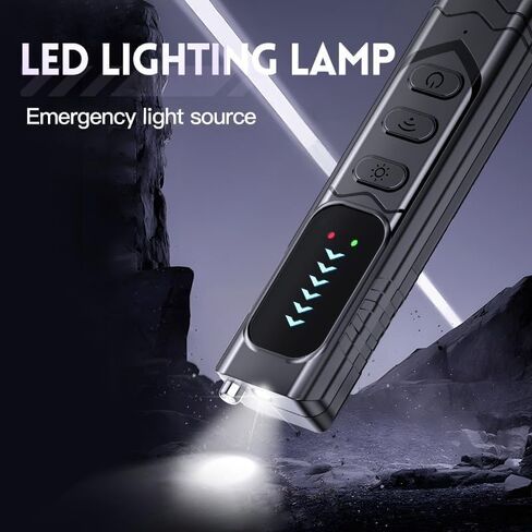 Hidden Camera & Bug Detector for Travel – Protect Your Privacy in Hotels, Cars & Offices | Detects Hidden Cams, GPS Trackers & Listening Devices with RF, LED Lights, Vibration Alarm & 25Hr Battery in Saudi Arabia