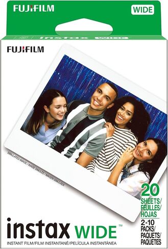 Fujifilm Instax Mini 13 Instant Film Camera Kit (Dreamy Purple, 20 Films) | Bundle Includes Slinger Clear Case, 4 Color Filters, Selfie Mirror, Album & Instax Mini Film, Polaroid Camera Style in Kuwait