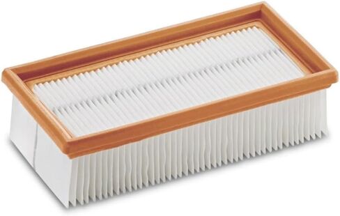 Fein OEM Flat Pleated Dust Extractor Filter | Genuine Replacement, Fits Turbo I and II, Cellulose, Nano-Coated for Dry Dust, 31345012010 in Kuwait