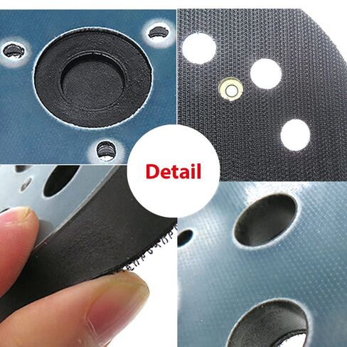 2Pcs 5" Orbital Sander Replacement Pad Compatible with Dewalt DW423 D26453 & Makita BO5010 BO5041K in Kuwait