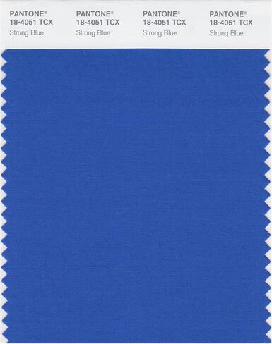 PANTONE SMART 18-4231X Color Swatch Card, Blue Sapphire in Kuwait
