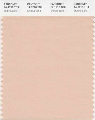 PANTONE SMART 14-1309X Color Swatch Card, Peach Whip in Kuwait