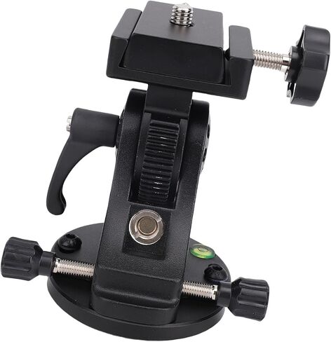 Latitude Adjustment Seat, 90 Degree Aluminum Alloy Latitude Base for, 3/8 Inch Thread Equatorial for Astronomy Telescope Photography Accessory (Black) in Kuwait