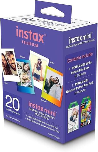 Fujifilm Instax Mini Variety Film Value Pack 20 Count in Kuwait