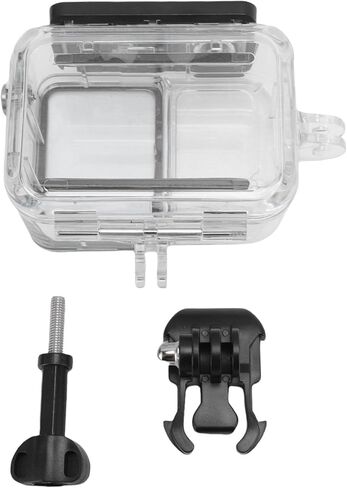 Dive Case for Ace Pro 2 Ace Pro 197FT Underwater Shell, 99% Light Transmittance Tempered Glass Lens for Surfing Diving Snorkeling, Supports Vertical Horizontal Filming with Mount in Kuwait
