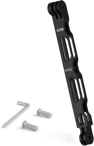 HSU Extension Arm for GoPro, Aluminum Helmet Stick Mount (3.3") | for GoPro Hero 13/12/11/10/9/8/7/6/5 Black, DJI Osmo Action and More in Kuwait