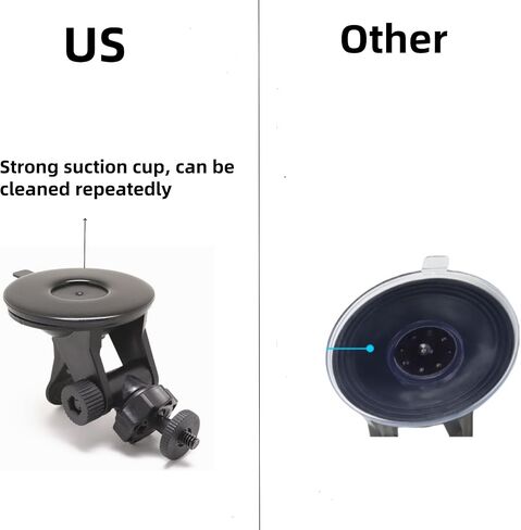 Window Mount for Security Camera,Rotating Suction Mount Bracket,Compatible with Universal Security Cameras Monitor in Kuwait