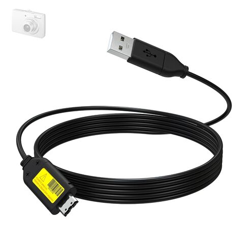 USB Camera Cable Compatible with Samsung Digital Camera ES55 ES70 ES73 L100 L210 PL100 PL120 PL121 PL20 PL50 PL81 PL200 PL210 ST60 ST61 ST90 WB210 WB700, SUC-3 Cable for Computers, Laptops (1.5m) in Kuwait