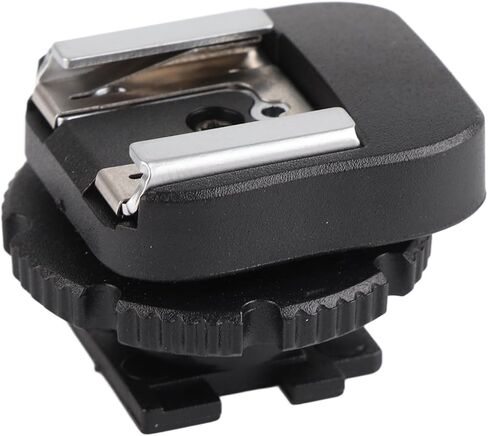 Professional CSM3 Hot Shoe Adapter Flash Mount Converter for Camcorder Black ABS Durable Lightweight Compact Design Connection External Flash Photography Videography Accesso in Kuwait