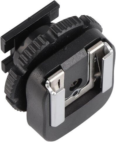 Professional CSM3 Hot Shoe Adapter Flash Mount Converter for Camcorder Black ABS Durable Lightweight Compact Design Connection External Flash Photography Videography Accesso in Kuwait